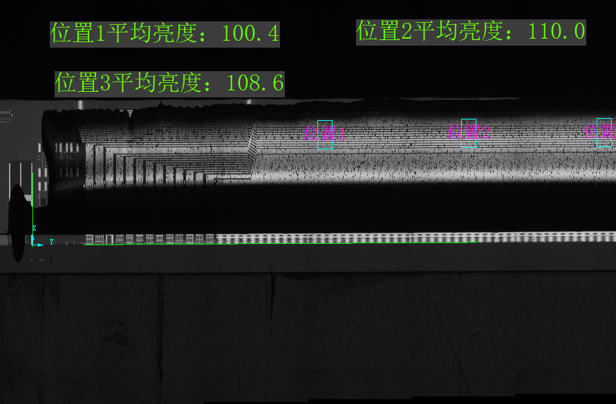 FPC点胶胶线位置精度视觉检测